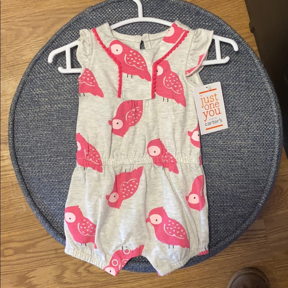 Carters just for you owl romper